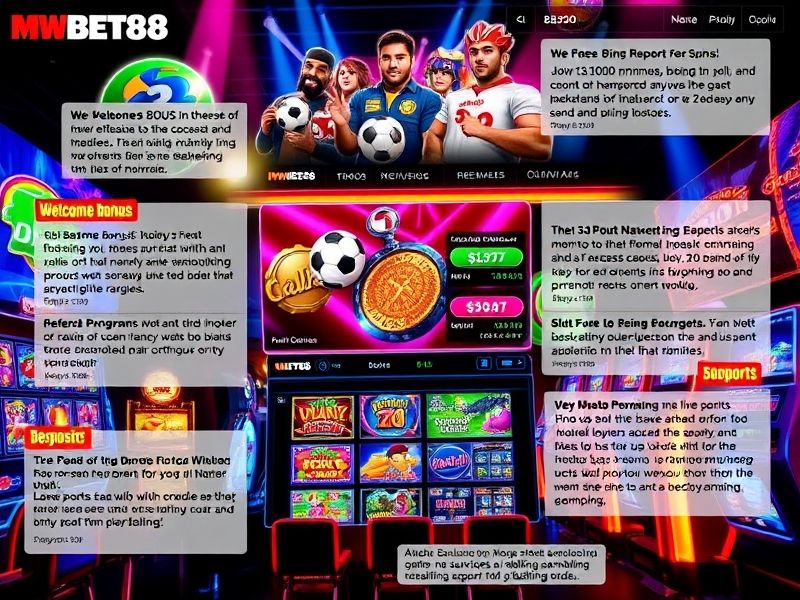 Explore mwbet88.com, the premier online gambling platform offering diverse casino games, sports betting, and live betting. Discover exclusive promotions, secure transactions, and a player-centric experience.